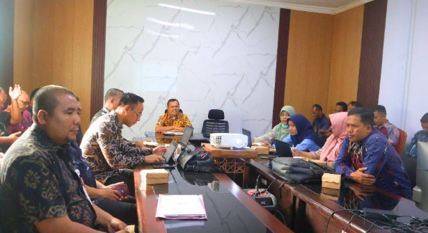 Rapat penyampaian usulan DAK Fisik 2026 di Ruang Rapat Bappeda NTB